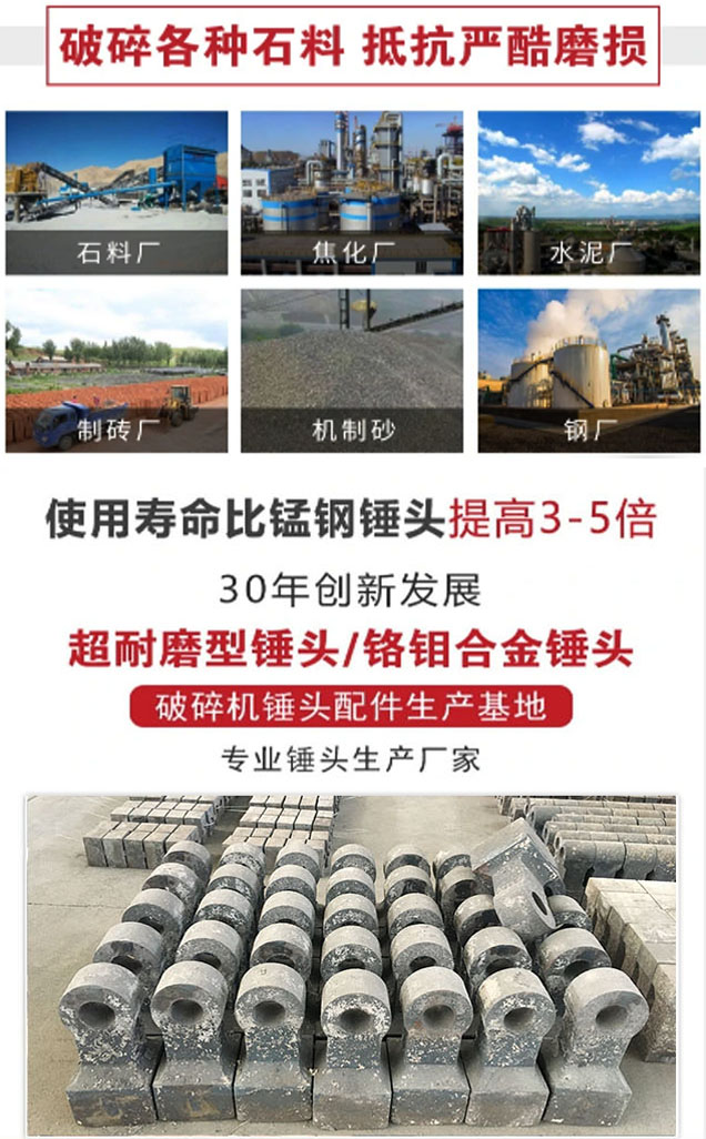 破碎機錘頭 破碎機錘頭